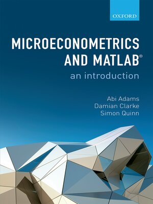 cover image of Microeconometrics and MATLAB